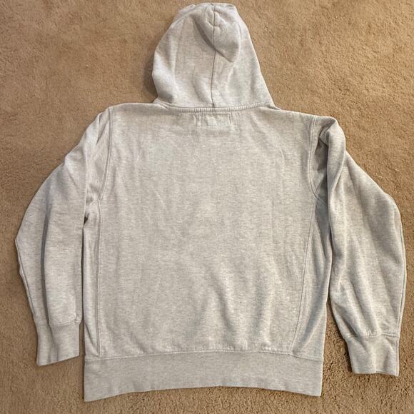 Jersey Shore Hoodie Unisex Gray Heavy Sweatshirt Embroidered Letters Size M - Picture 7 of 7